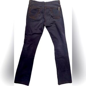 Vintage Versace Sport Women’s jeans. Subtle purple eggplant colour. Size 27